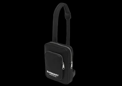 Burberry Kieran Crossbody Bag Black/White