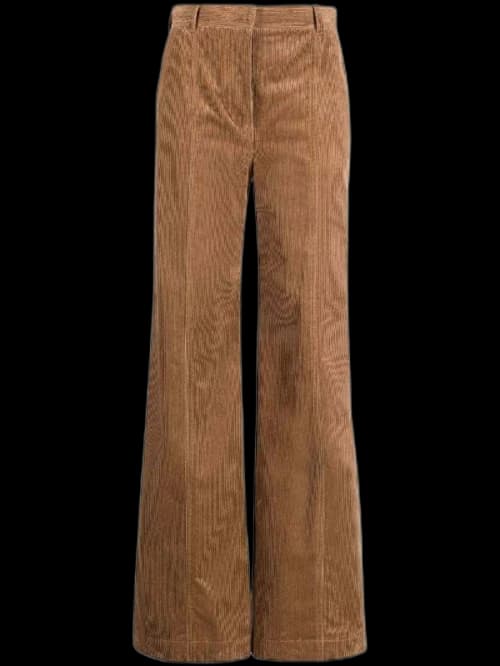 Burberry Corduroy Trousers Brown