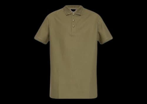 Burberry Green Goldman Polo Shirt Green