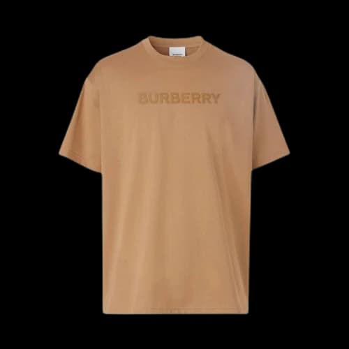 Burberry Logo Print Oversized T-Shirt 'Camel'