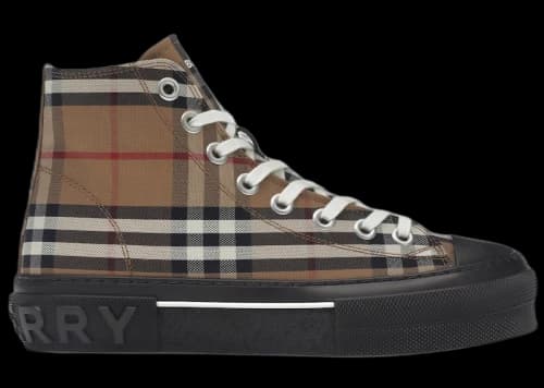 Burberry Vintage Check High Top Birch Brown
