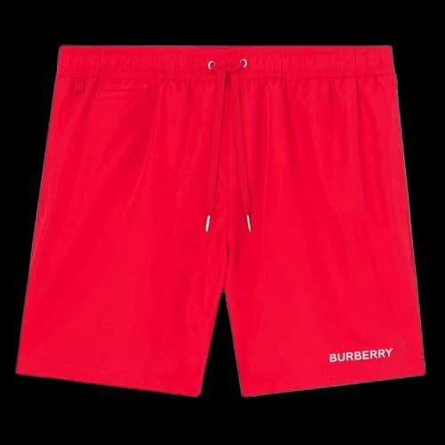 Burberry Logo Detail Swim Shorts 'Bright Red'