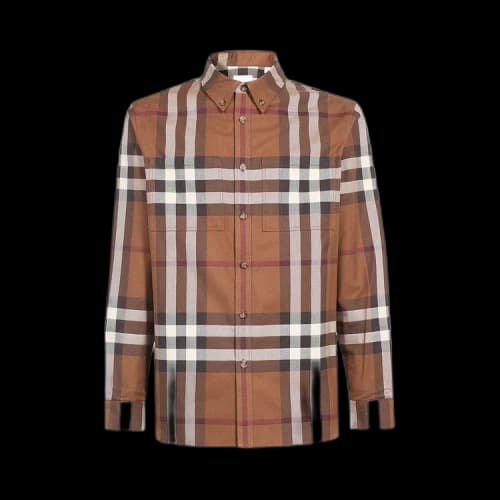 Burberry Treharris Shirt Birch Brown