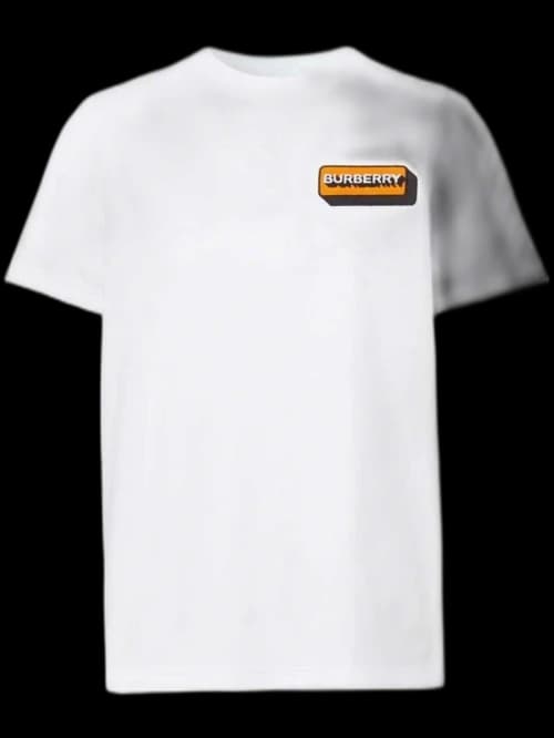 Burberry Margot Logo-Applique Cotton T-shirt White