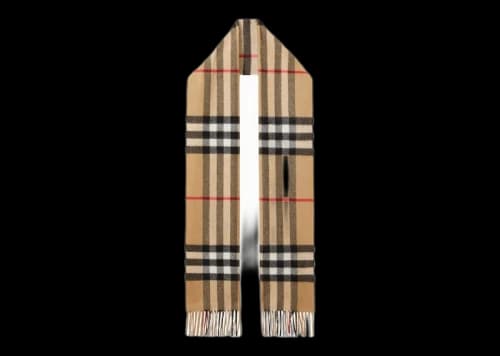 Burberry The Classic Check Cashmere Scarf Archive Beige