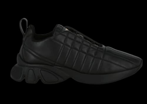 Burberry Quilted Leather Sneaker Black