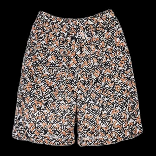 Burberry TB Monogram Shorts White/Beige