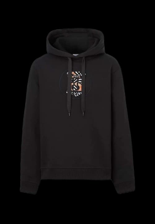Burberry TB Monogram Hoodie Black