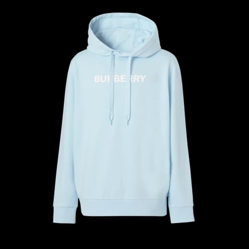 Burberry Ansdell Hooded Sweatshirt 'Pale Blue'