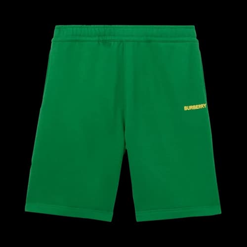 Burberry Raphael Logo Sweatshorts Green