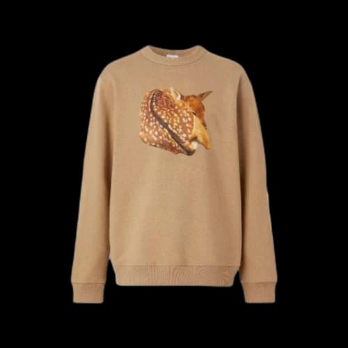 Burberry Treadwell Knit Sweatshirt Beige