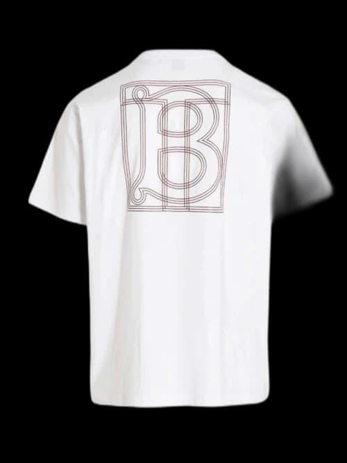 Burberry Magna T-Shirt White/Brown