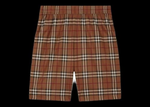 Burberry Vintage Check Shorts Brown