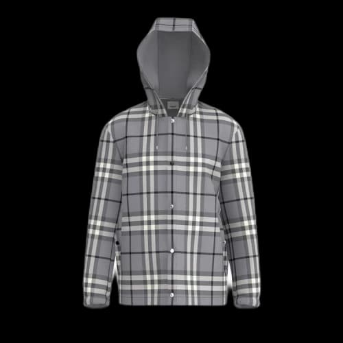 Burberry Elmhurst Reversible Jacket 'Storm Grey'