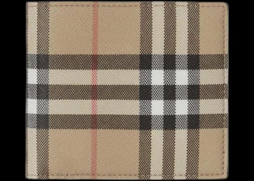 Burberry Vintage Check Bifold Wallet Beige/Black