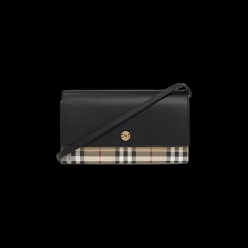 Burberry Vintage Check Crossbody 'Beige/Black'