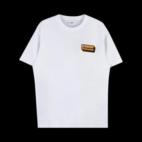 Burberry Logo Appliqué T-Shirt 'White'