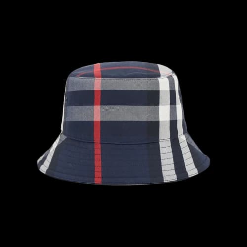 Burberry Check Bucket Hat 'Navy Check'