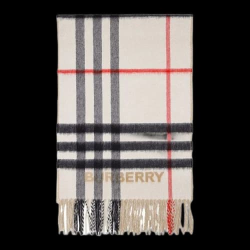 Burberry Check Cashmire Scarf 'Multicolor'