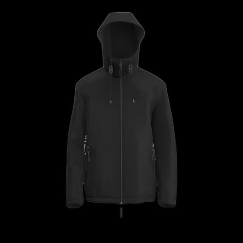 Burberry EKD Print Hooded Jacket 'Black'