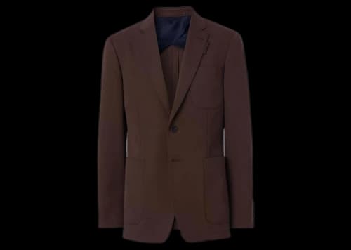 Burberry Fit Tailored Blazer Brown