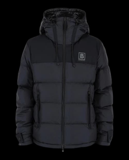 Burberry Quilted Down Short Jacket Navy