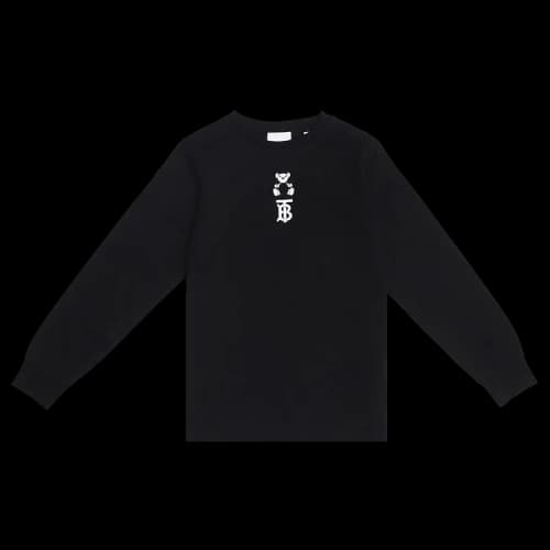Burberry Kooper Bear Long-Sleeve Top 'Beige Print'