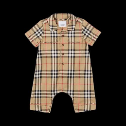 Burberry Kids Vintage Check Shortie 'Archive Beige'