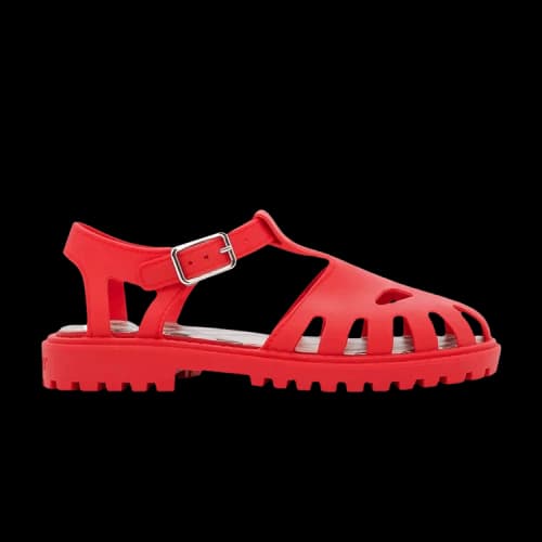 Burberry Jenna Sandal Kids 'Bright Red'