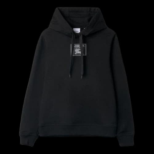 Burberry Prosum Label Hoodie 'Black' (Women's)
