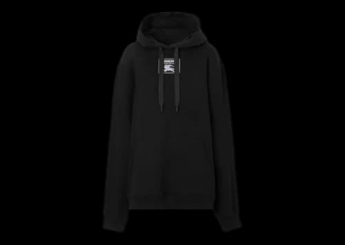 Burberry Prorsum Label Cotton Hoodie Black/Black