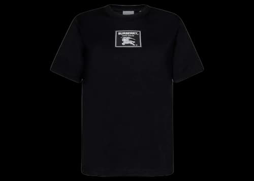 Burberry EKD Logo Patch T-Shirt Black