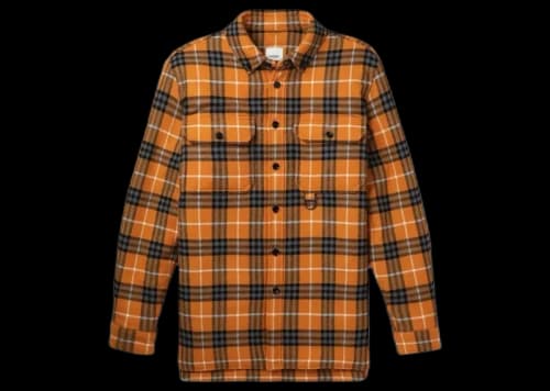 Burberry Talbolt Overshirt Deep Ginger