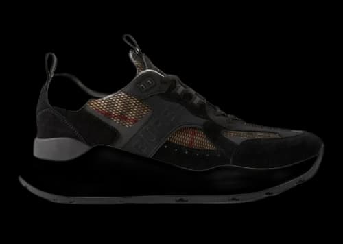 Burberry Embossed Mesh Sneakers Black