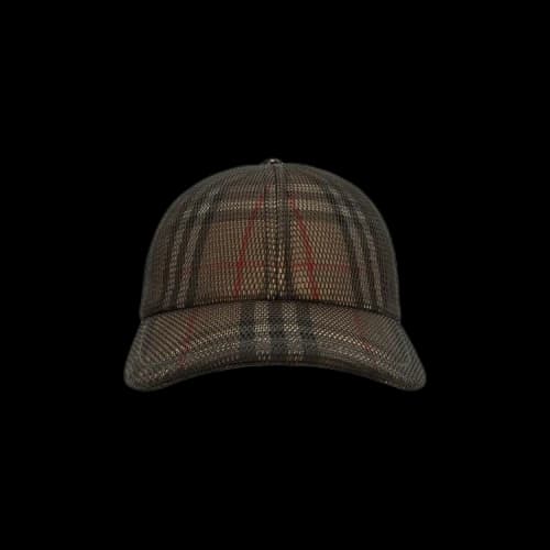 Burberry Mesh Overlay Baseball Cap 'Beige/Black'