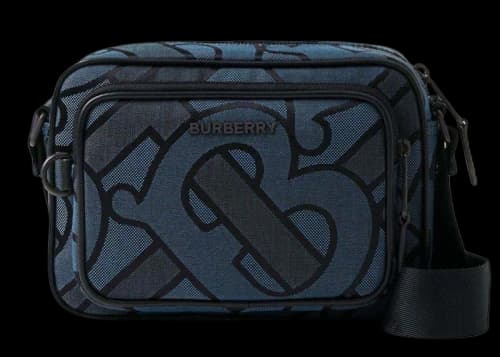 Burberry Paddy TB Monogram Crossbody Bag Navy/Black