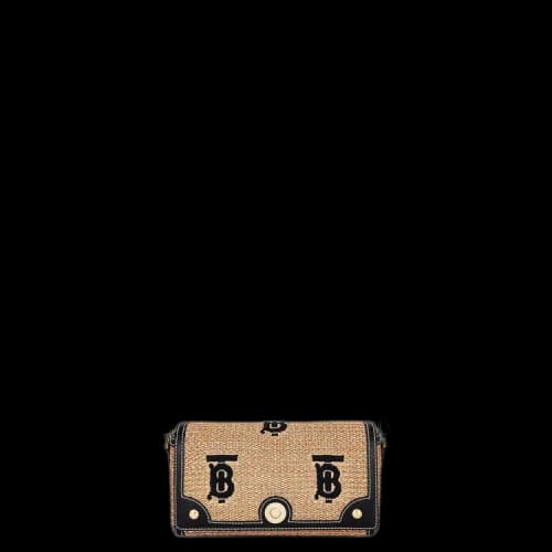 Burberry Freya Crossbody Bag 'Natural Black'