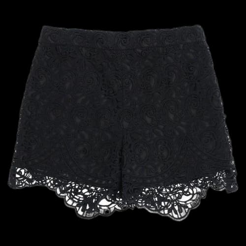 Burberry Lace Biker Shorts 'Black'