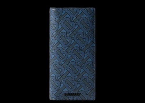 Burberry TB Monogram Continental Wallet Navy