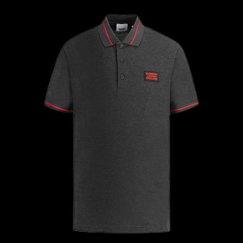 Burberry Grenford Polo Charcoal Grey