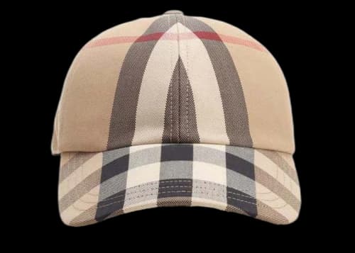 Burberry Vintage Check Baseball Cap Beige