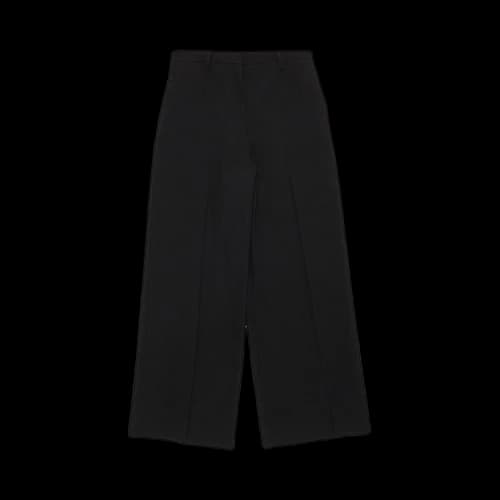 Burberry Wide Leg Trousers 'Black'
