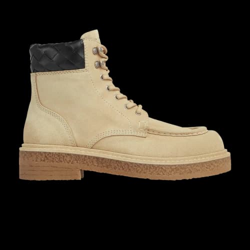Bottega Veneta Haddock Lace-Up Ankle Boot 'Saturn Black'