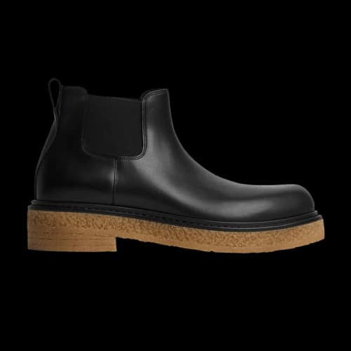 Bottega Veneta Haddock Chelsea Ankle Boot 'Black'