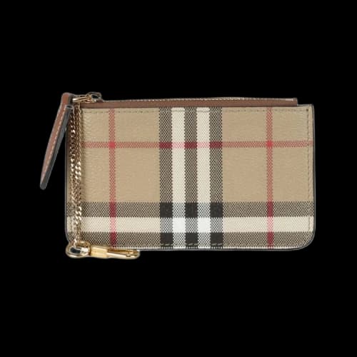 Burberry Kelbrook Check Coin Case Archive Beige