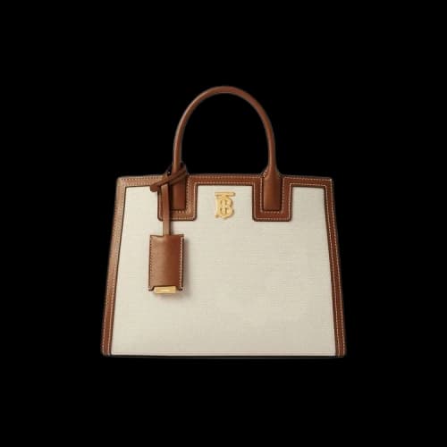 Burberry Mini Frances Tote Bag 'Brown'
