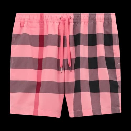 Burberry Check Swimshort 'Candy Pink'
