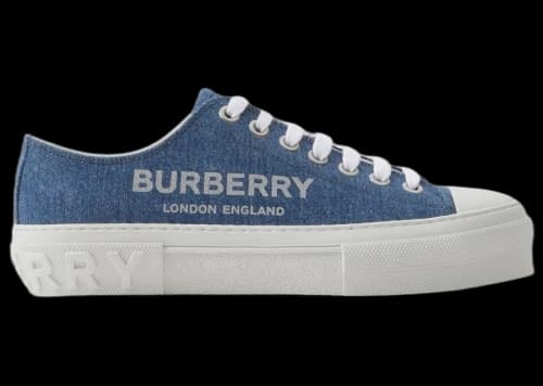 Burberry Logo-print Denim Blue (Women's)