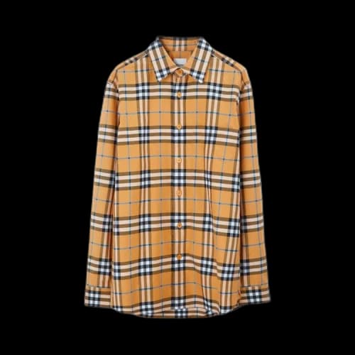 Burberry Caxbridge Long-Sleeve Shirt 'Dusty Orange'