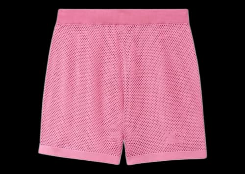 Burberry EKD-Motif Mesh Shorts Pink